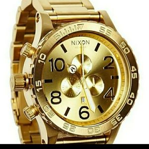 BRAND NEW NIXON GOLD 51-30 MEN'S WOMEN'S WATCH